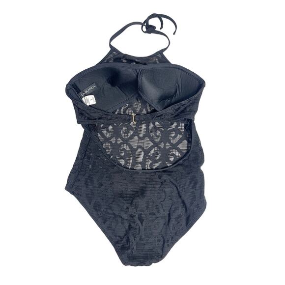 La Blanca “Bare Occasion” one piece swimsuit Black 12 - Picture 5 of 6